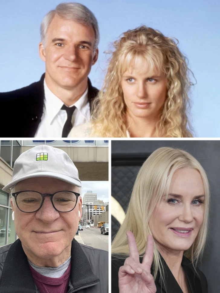 Steve Martin and Daryl Hannah 