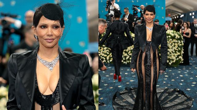 The 2025 Met Gala also saw Halle Berry don a daring sheer striped dress that sparked both admiration and controversy