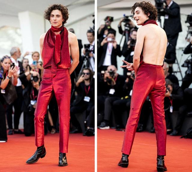 Timothée Chalamet’s Fashion Forward Look at Venice Film Festival 2022
