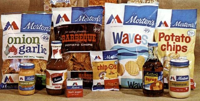 Vintage Morton chips and dips (1967) – when flavor was king!