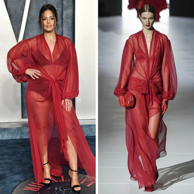 Ashley Graham’s Stunning Look in Dolce & Gabbana