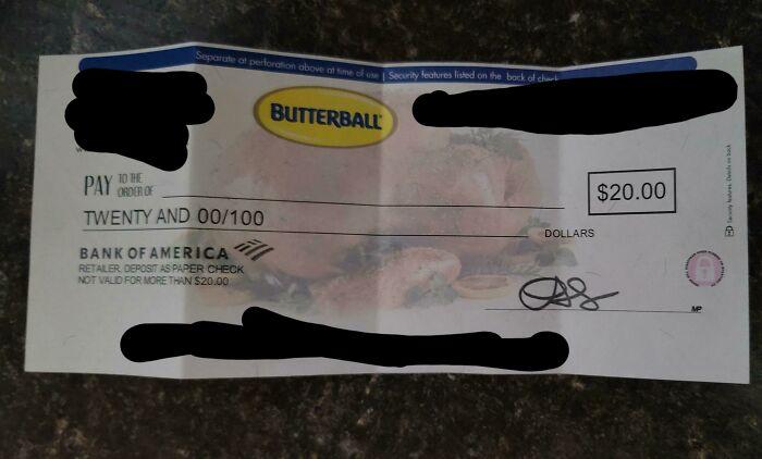Dad’s Only Christmas Bonus Was a $20 Frozen Turkey Coupon