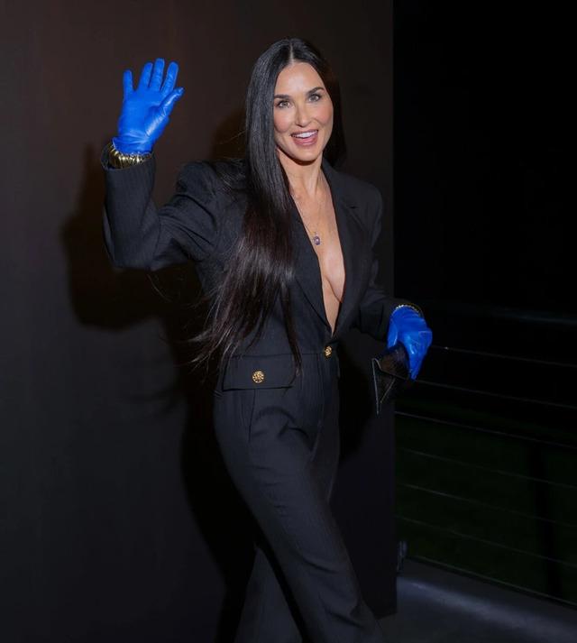 Demi Moore: Masculine Elegance With a Twist