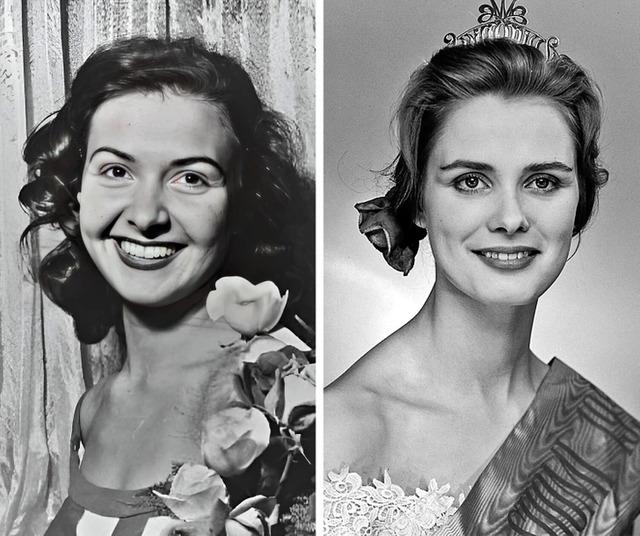 Denise Perrier of France and Marita Lindahl from Finland dazzled the world as Miss World winners in 1953 and 1957, respectively.