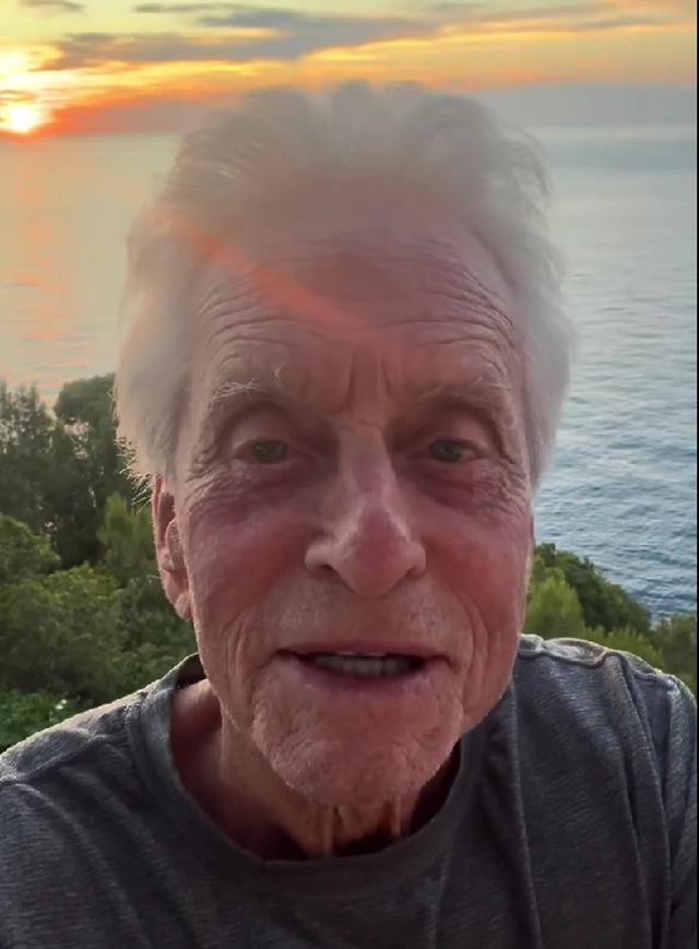 Douglas shared last year celebrated Independence Day, showcasing not just his patriotism but his approachable and relatable personality.