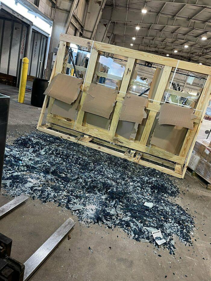 Dropped a $40,000 Pallet of Glass on My Very First Day
