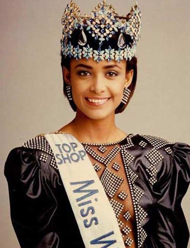 Giselle Laronde of Trinidad and Tobago made history again by winning the crown in 1986.