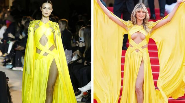 Heidi Klum’s Take on Zuhair Murad: Glamour Meets Personal Touch