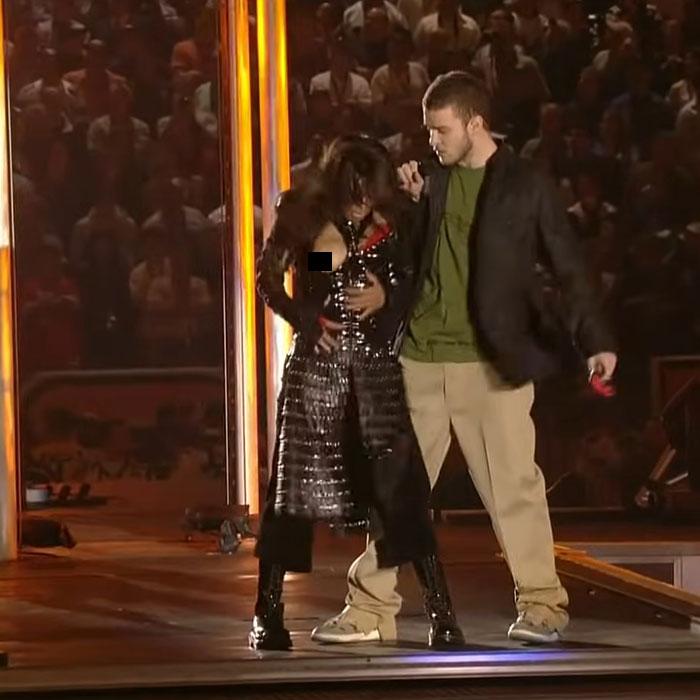Janet Jackson’s Infamous “Nipplegate” at Super Bowl XXXVIII