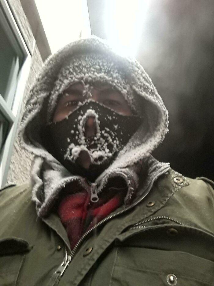 Locked Out in -41°C, No One Let Me into Work
