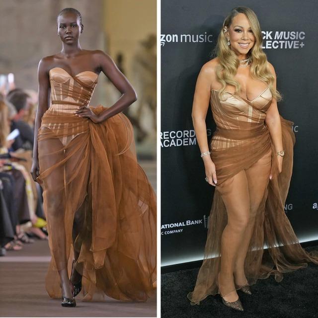 Mariah Carey Shines in Schiaparelli: Iconic Elegance Reimagined