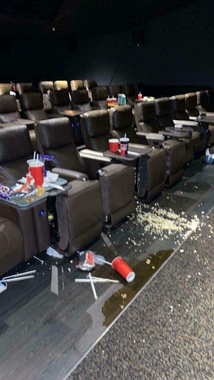 Regular Chaos Working at a Movie Theater