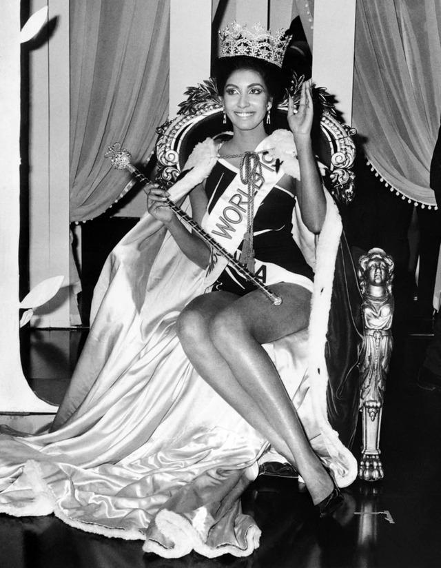 Reita Faria from India broke new ground by winning Miss World in 1966.