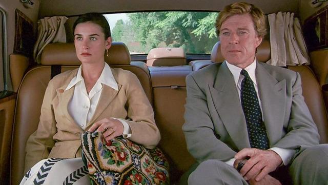 Robert Redford (56) & Demi Moore (30) — Indecent Proposal
