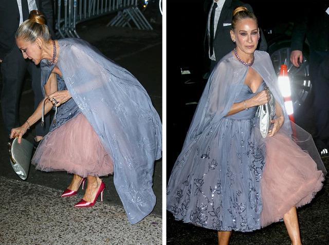 Sarah Jessica Parker’s Purse Handle Break at ‘And Just Like That’ Premiere
