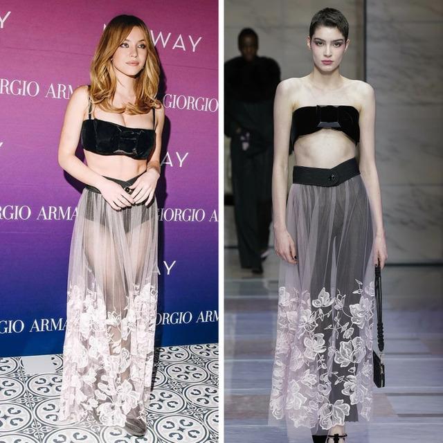 Sydney Sweeney’s Chic Twist on Giorgio Armani