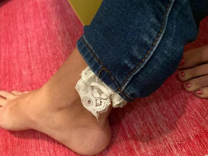 Went to Work with Underwear Hanging Out All Day