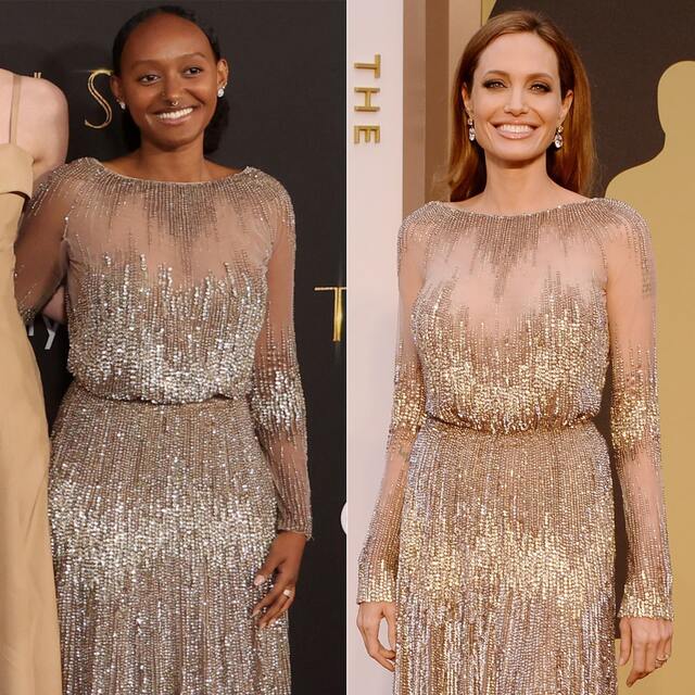 Zahara’s stunning gowns paying homage to her mother’s iconic looks and the golden age