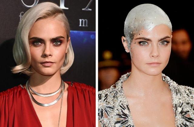 Cara Delevingne: Bold Transformations for Artistic Expression