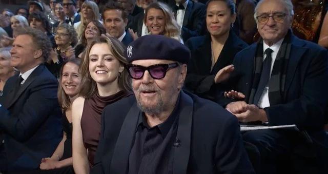 Draped in his signature black, wearing dark sunglasses and a beret, Jack effortlessly stole the spotlight, sharing the stage with other A-list stars