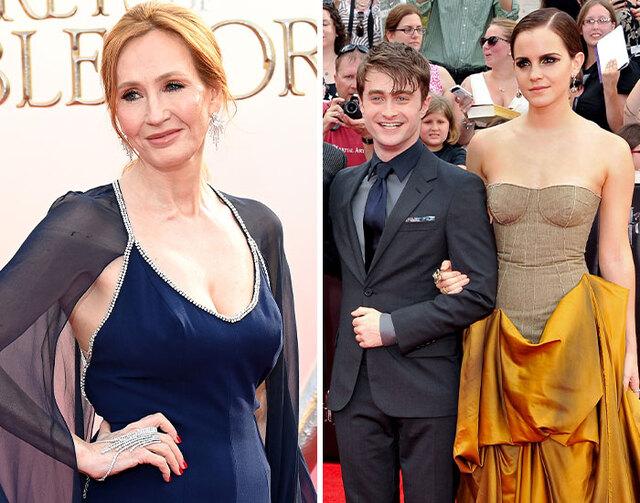 J.K. Rowling’s Public Feud With Daniel Radcliffe and Emma Watson