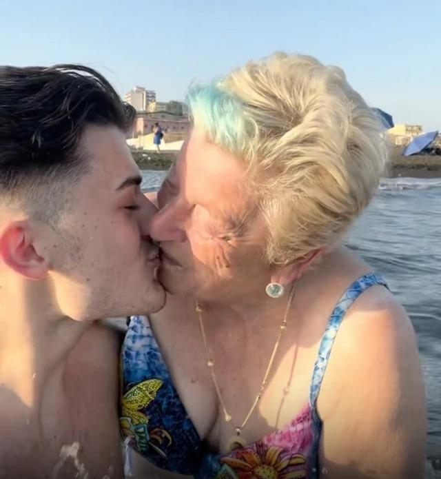 Just as the speculation peaked, Giuseppe dropped the bombshell: Milina Gatta was not his girlfriend but his grandmother.