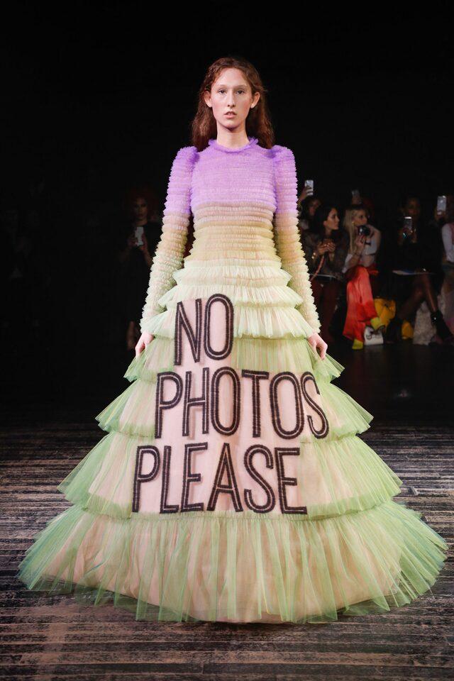  “No Photos, Please”: Creating Mystery and Intrigue on the Runway