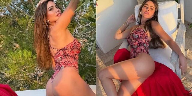 Sofía delighted fans with a nostalgic swimsuit photo from her modeling days