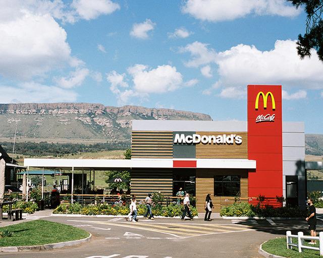According to their report, officers had entered the McDonald’s during a foot patrol after spotting a group of youths running from the premises.