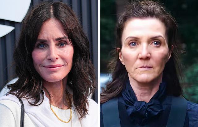 Courteney Cox’s lessons from overfilling differ from Michelle Fairley’s choice to let time leave its mark
