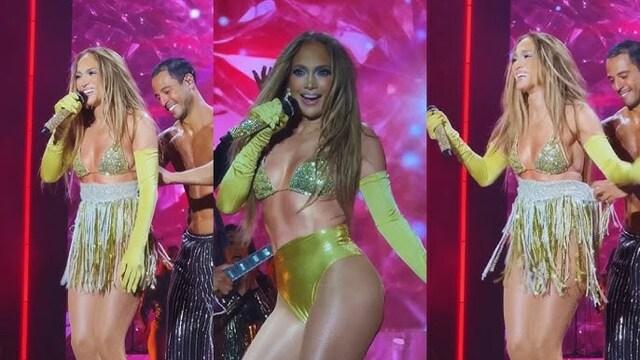 Crew members scrambled to help fix the wardrobe issue, but after a few attempts, Jennifer simply tossed the skirt into the crowd with a playful smile