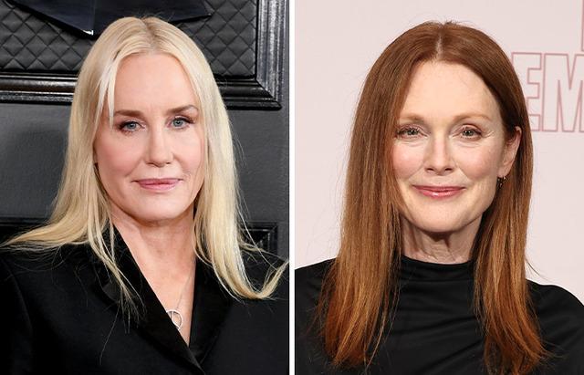Daryl Hannah’s gentle enhancements reveal a different philosophy from Julianne Moore’s belief that every wrinkle tells a story