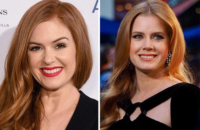 Isla Fisher and Amy Adams remain Hollywood’s ultimate case of redheaded confusion, often mistaken for one another.
