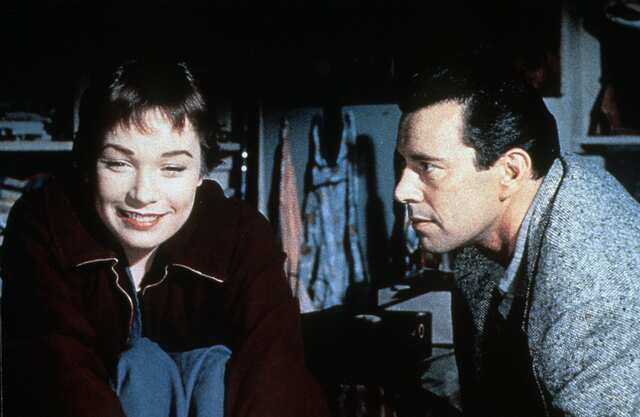 MacLaine’s first major appearance came with Alfred Hitchcock’s The Trouble with Harry.