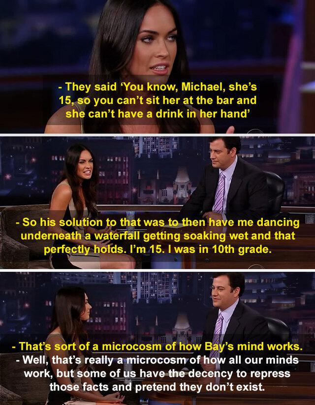 Megan Fox’s Story Gets Laughed Off by Jimmy Kimmel