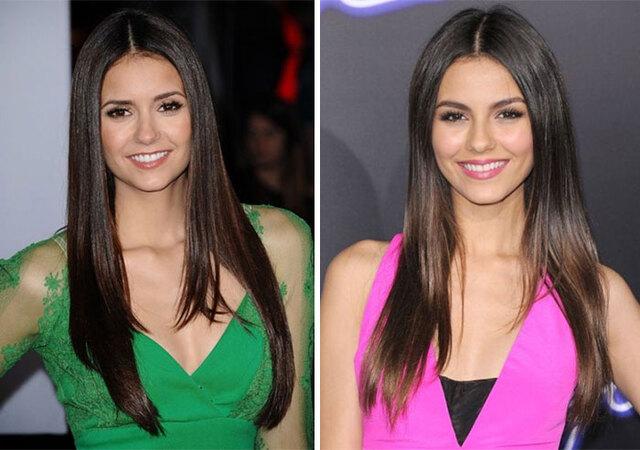 Nina Dobrev and Victoria Justice look so alike that audiences still struggle to tell them apart on screen.