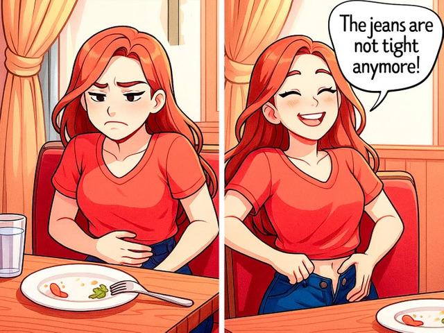 Popping open that top button after a big meal is the truest sign of pure, unfiltered satisfaction.