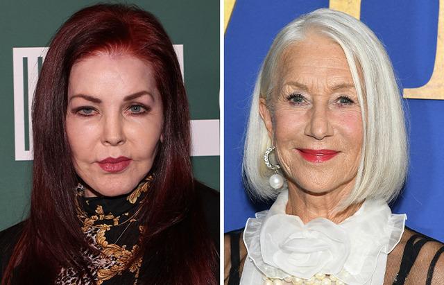 Priscilla Presley and Helen Mirren are two 79-year-old icons whose journeys to beauty could not be more different