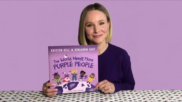 She co-authored children’s books like The World Needs More Purple People (2020)