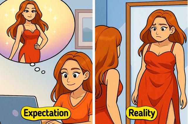 That dreamy online dress often arrives looking less like “runway chic” and more like “accidental pajama set.”