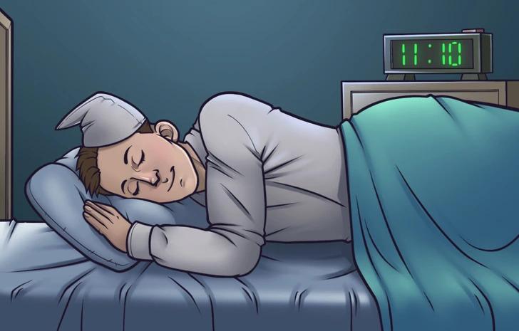 The 4-7-8 breathing method helps calm the mind and drift into deep sleep.