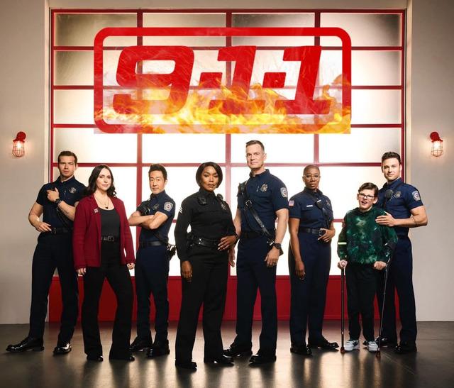The ensemble cast of 9-1-1, where every role—on the streets or behind the mic—matters in saving lives