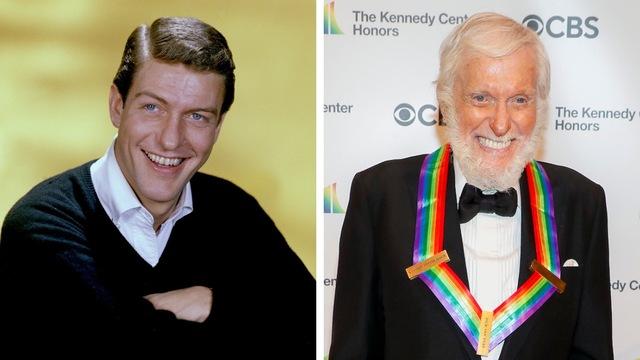 Then and now: A youthful Dick Van Dyke beside his 2024 Kennedy Center Honors portrait.