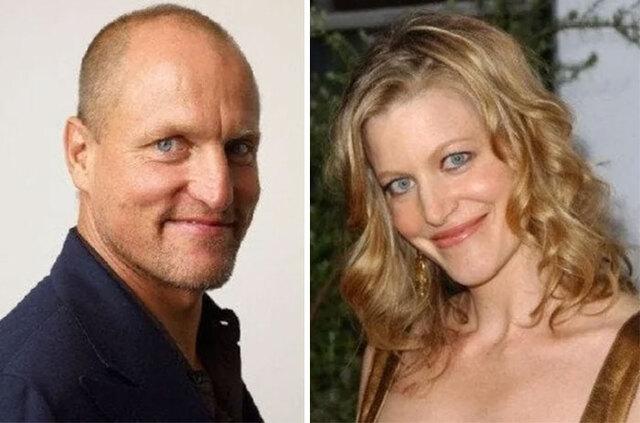 Woody Harrelson and Anna Gunn share such a surprising resemblance that fans can’t help but compare them across genders.