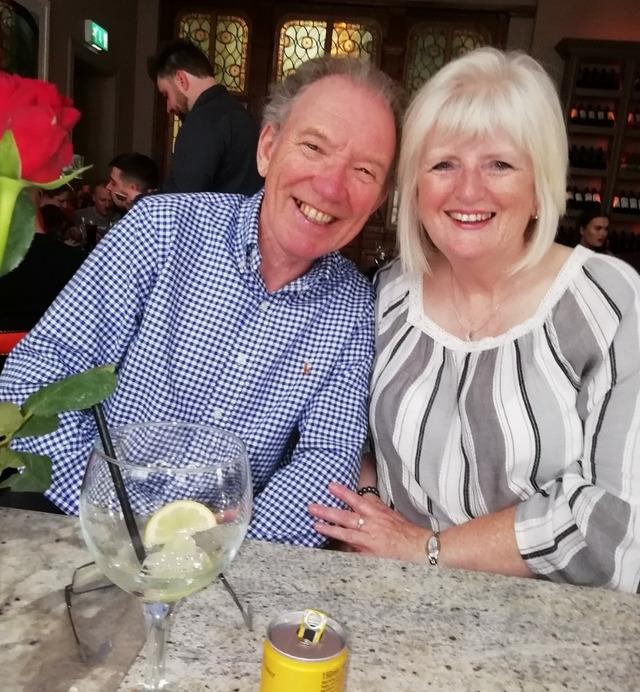 A candid photo of Pauline Hickey today, still glowing with warmth and charm