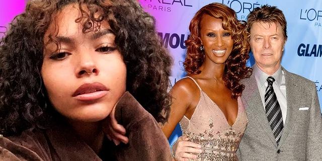 Alexandria Zahra Jones carries both her father David Bowie’s enigmatic energy and her mother Iman’s elegance, making waves with her striking look.