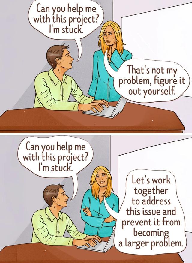 Be the Person Who Follows Through