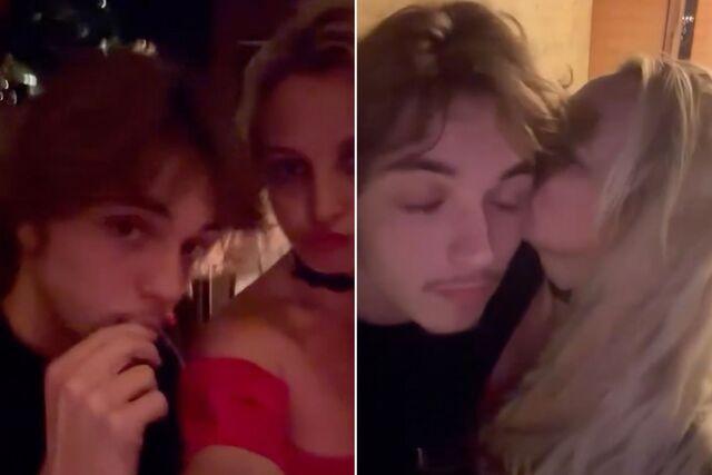 Britney Spears shares a tender moment with her son Jayden, marking a rare glimpse of their reunion.