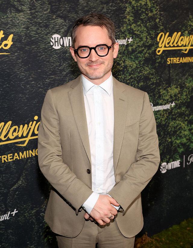 Elijah Wood continues to look like the eternal boy-next-door well into his forties.