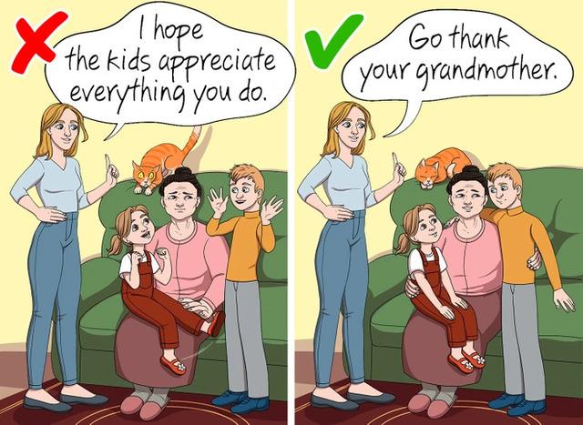 Encouraging your children to appreciate their grandmother helps strengthen their bond with her and reinforces the importance of family connections.